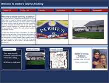Tablet Screenshot of debbiesdrivingacademy.org